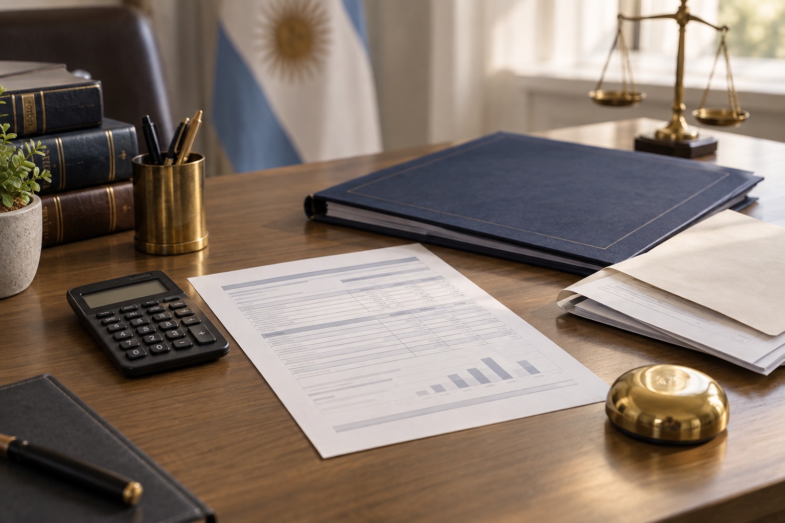 Imagen editorial sobre Costas judiciales en una ejecución fiscal de ARCA